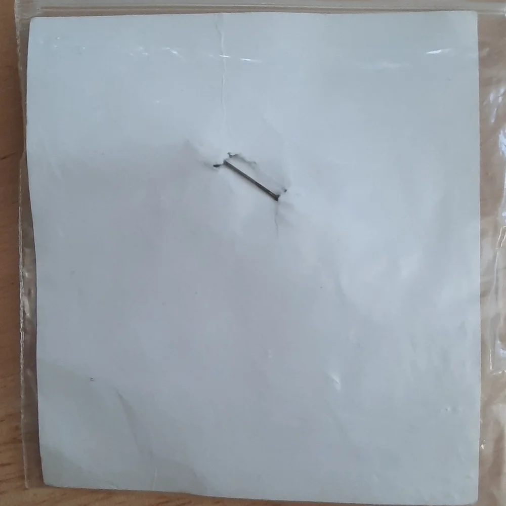 Crystalline Glazed Porcelain Heart Pin - Picture 2 of 3